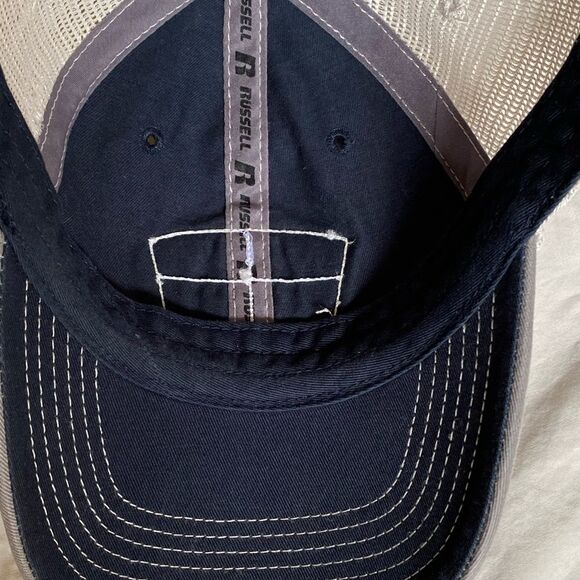 Russell North Carolina Trucker Hat Cap Tar Heels 1789 UNC Snapback Adjustable - Picture 12 of 16